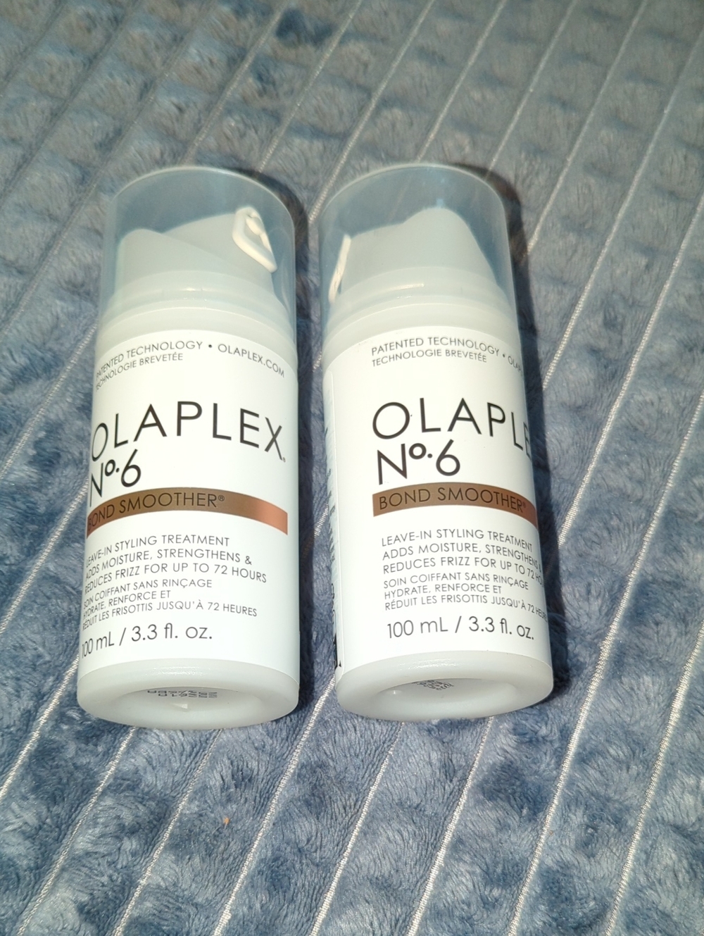 Bundle -OLAPLEX No.6 Bond Smoother Leave-In Treatment. 2@3.3.fl.Oz.